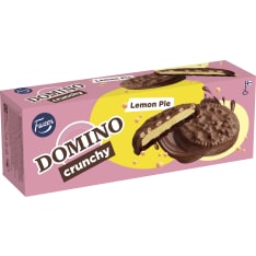 Fazer Domino Crunchy Lemon Pie indulgent biscuit 150g