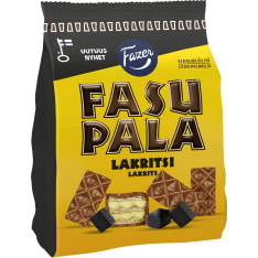 Fazer Fasupala Lakritsi vohvelikeksi 199g