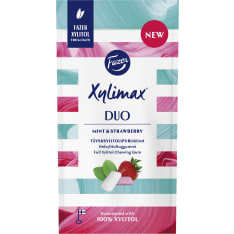 Fazer Xylimax Mint and Strawberry xylitol chewing gum 38 g