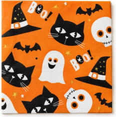 Halloween suuri lautasliina 12 kpl/pkt
