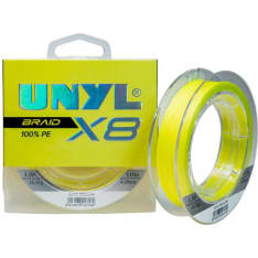 Unyl Braid X8 115m keltainen kuitusiima