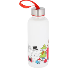 Moomin by Martinex Moomin Characters 4.5dl glass-silicone drinking bottle