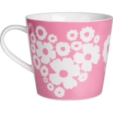 Koti Kukkaparaati pink 3,5 dl muki