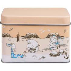 Moomin Beach trip tea tin ora