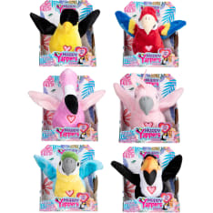 Happy Yappers Large 6 Interactive Soft Birds (assorted)