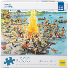 Mauri Kunnas Midsummer 500p jigsaw puzzle
