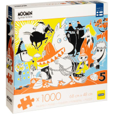 Muumi Comic Book Cover 5 1000p puzzle