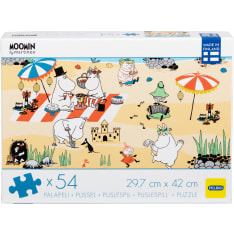 Moomin Beach Day 54p puzzle