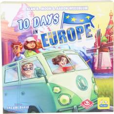 10 Days in Europe lautapeli