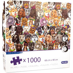 Peliko Nina Moon: dogs 1000p puzzle