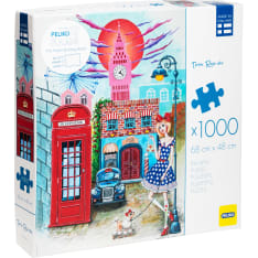 Peliko Terttu Raja-Aho: London 1000p puzzle