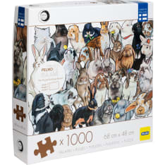 Peliko Nina Moon: rabbits 1000p puzzle
