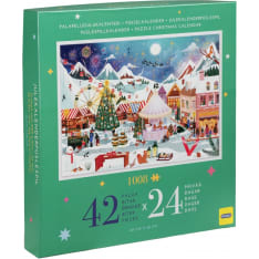 Peliko 42 x 24 palapeli joulukalenteri