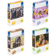 Peliko Animals 60p mini puzzle (assortment)
