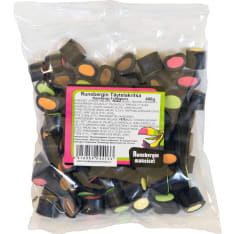 Runeberg 400 g filled licorice candy bag