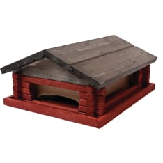Garden Large Painted Cottage Bird Feeder