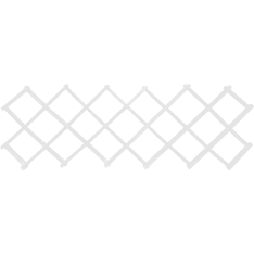 Fence 100x200cm white on the trellis