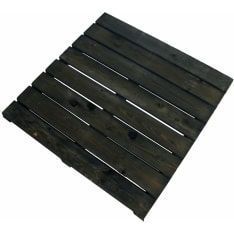 Black-gray wooden slab
