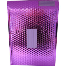 Metallic padded mailers