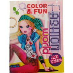 Fashion Color Fashion World coloring book