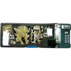 T-Rex cartoon Multi-Purpose Pencil Case with Calculator
