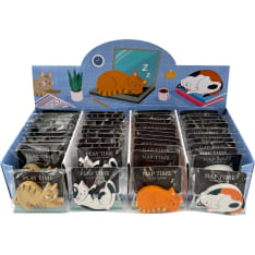 Cat-shaped erasers (assorted)