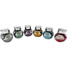 Gemstones in a glass jar – 6 assorted varieties