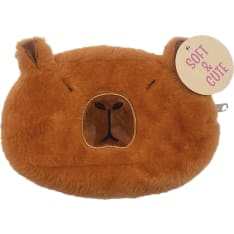 Capybara plush pencil case