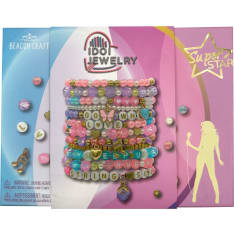 Pink & Purple Large Bead Set