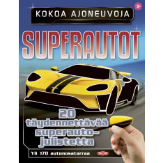 Tactic Supercars Sticker book