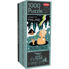 Tactic Come to Finland "Sauna, Sisu since 1917" 1000p puzzle
