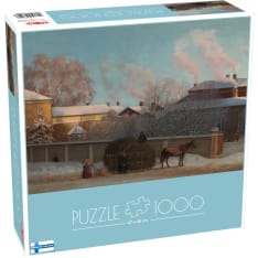 Tactic Wright: Annankatu on a cold winter morning 1000p puzzle