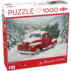 Tactic Christmas Tree Truck 1000p palapeli