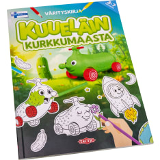 Tactic Kuueläin kurkkumaasta värityskirja