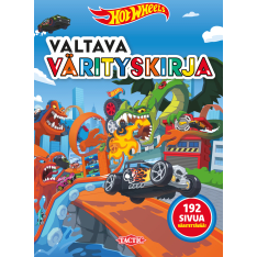Tactic Hot Wheels valtava värityskirja