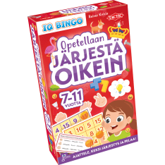 Tactic Opetellaan Järjestä oikein 7-11 v lautapeli