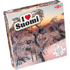 Tactic I love Suomi Sunset in Lapland 500 pcs puzzle