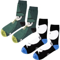 Moomin by Martinex Muumi/Nuuskamuikkunen miesten sukat 2-pack