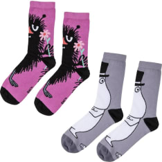 Moomin by Martinex Pappa/Haisuli miesten sukat 2-pack