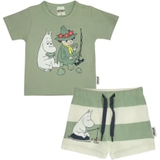 Moomin by Martinex Lomapäivä kids shorts set
