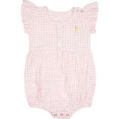 Ma-ia Family Plaid baby jumpsuit