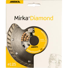 Mirka Diamond 125x22mm yleislaikka
