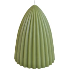 Finnmari Kartio 9.5x9.5x13cm striped candle