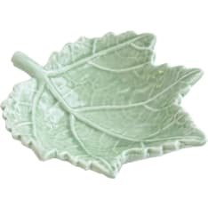 Finnmari ceramic leaf bowl