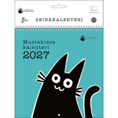 Black Cat Wall Calendar 2027