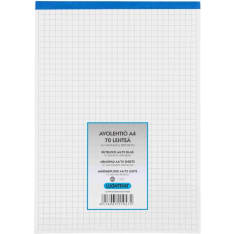 Luontevat A4 70 sheets 7x7 mm squared memopad
