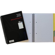 PP A5 5-color index book