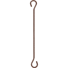 ESVI 30 CM ANTIIKKIHOPEA RIPUSTUSKOUKKU