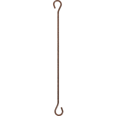 ESVI 30 CM ANTIIKKIHOPEA RIPUSTUSKOUKKU