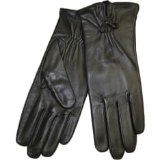 Bend women's leather mittens